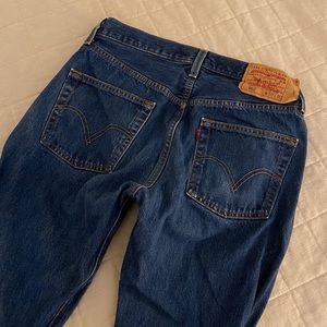 Levi’s Navy Blue 501 Jeans